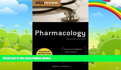 Must Have PDF  Deja Review Pharmacology, Second Edition  Best Seller Books Best Seller