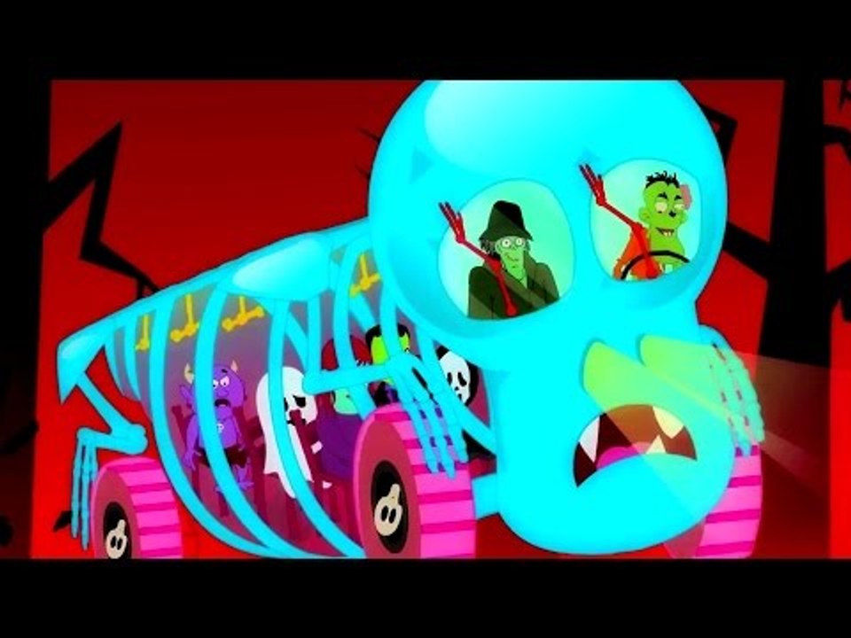 wheels on the bus |  nursery rhymes | scary rhymes | kids videos
