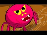 Incy Wincy Spider Nursery Rhymes | Scary Halloween Song