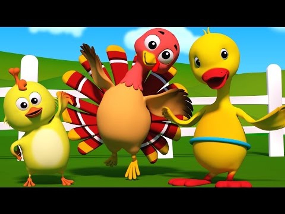 Hokey Pokey | 3D Nursery Rhymes For Baby | Songs For Kids And Childrens