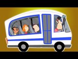 Räder auf dem Bus | Cartoon für Kinder | Beliebt Kinderlied | Wheels on the Bus