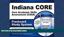 Popular Book Indiana CORE Core Academic Skills Assessment (CASA) Flashcard Study System: Indiana