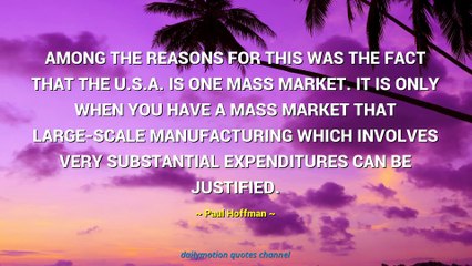 Paul Hoffman Quotes