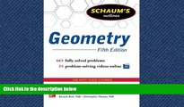 Pdf Online Schaum s Outline of Geometry, 5th Edition: 665 Solved Problems   25 Videos (Schaum s