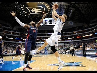 DIRK NOWITZKI 28 POINTS OUTLAST PISTONS IN MAVS WIN