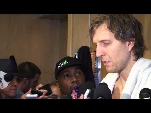 Dirk Nowitzki: Dallas Mavericks vs New Orleans Hornets Post Game Comments