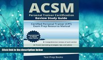 Choose Book ACSM Personal Trainer Certification Review Study Guide: Certified Personal Trainer