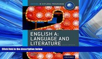 Popular Book IB English A Language   Literature: Course Book: Oxford IB Diploma Program Course Book