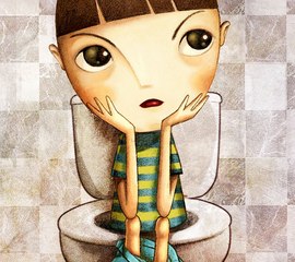 Papá, caca... mamá, pis