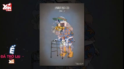 Khi những nhân vật hoạt hình già đi 50 tuổi