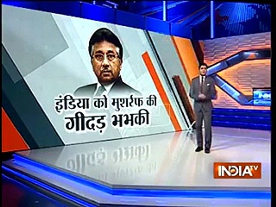 Pervez Musharraf Threatens India On News!