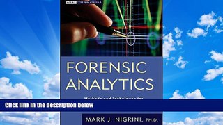Free [PDF] Downlaod  Forensic Analytics: Methods and Techniques for Forensic Accounting