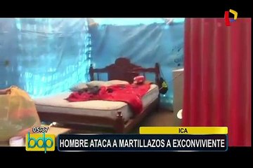Ica: hombre ataca con martillo a exconviviente