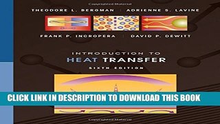 [PDF] Introduction to Heat Transfer Full Online