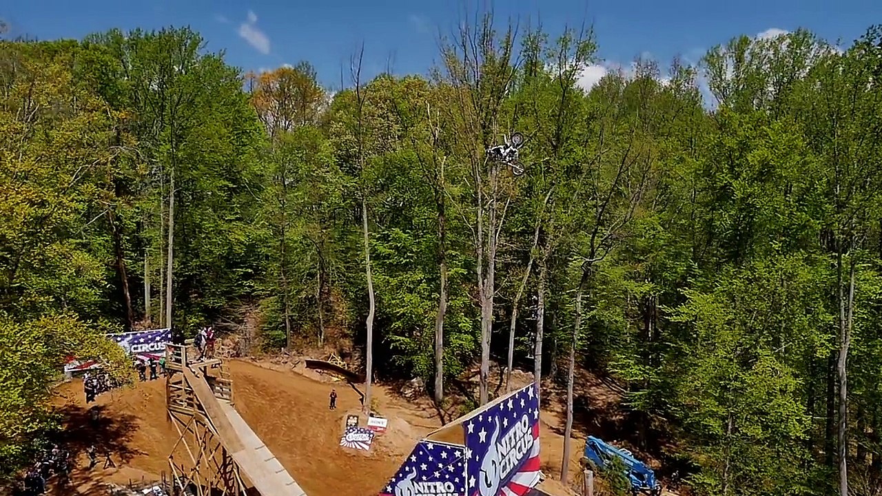 Biggest Trick In Action Sports History - Triple Backflip - Nitro Circus - Josh Sheehan