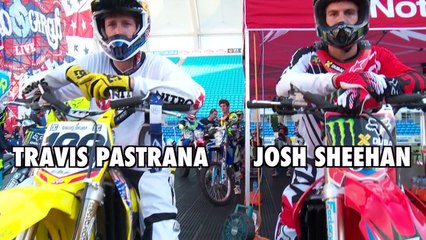 Travis Pastrana Double Flips First Time in 4 Years | Side by Side with Sheeny