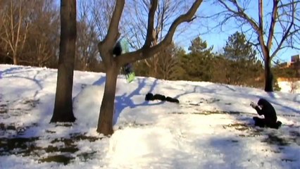 Travis Bares It All in the Wildest Winter Wonderland