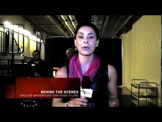 Dallas Mavericks High 5 Fan Line