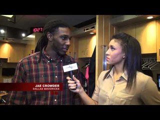 Mavericks Jae Crowder Getting Good Advice From Vince Carter