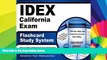 Big Deals  IDEX California Exam Flashcard Study System: IDEX Test Practice Questions   Review for