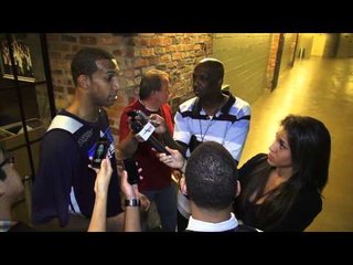 Dallas Mavericks Brandan Wright on Point Guard Darren Collision