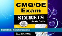 FAVORITE BOOK  CMQ/OE Exam Secrets Study Guide: CMQ/OE Test Review for the Certified Manager of