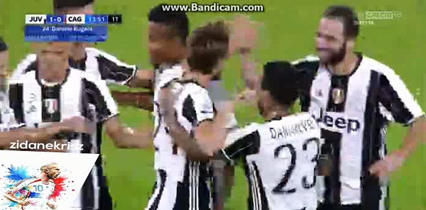 Daniele Rugani Incredible Goal HD - Juventus 1-0 Cagliari Calcio - Serie A - 21/09/2016
