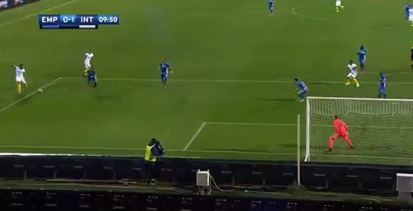 Icardi scores vs Empoli with a diving header (0-1)