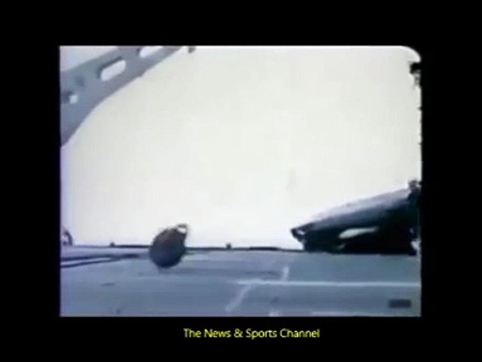 Fighter Jets Crashes On Aircraft Carrier Caught On Tape