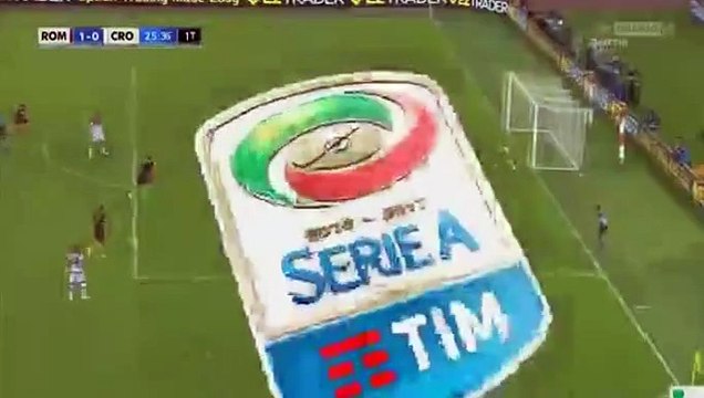 Stephan El Shaarawy Goal - AS Roma 1-0 Crotone 21.09.2016