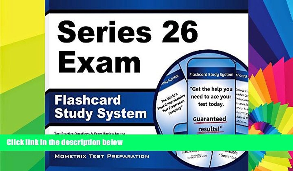 Big Deals  Series 26 Exam Flashcard Study System: Series 26 Test Practice Questions   Review for