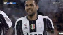 Dani Alves Amazing Goal - Juventus 3-0 Cagliari Calcio (21/09/2016)