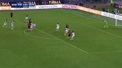 2-0 Mohamed Salah Goal HD - AS Roma 2-0 Crotone 21-09-2016