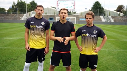 CROSSBAR FOOTBALL CHALLENGE • PRO vs YOUTUBER