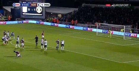 Revell A. (Penalty) HD Northampton 1-1 Manchester United 21.09.2016