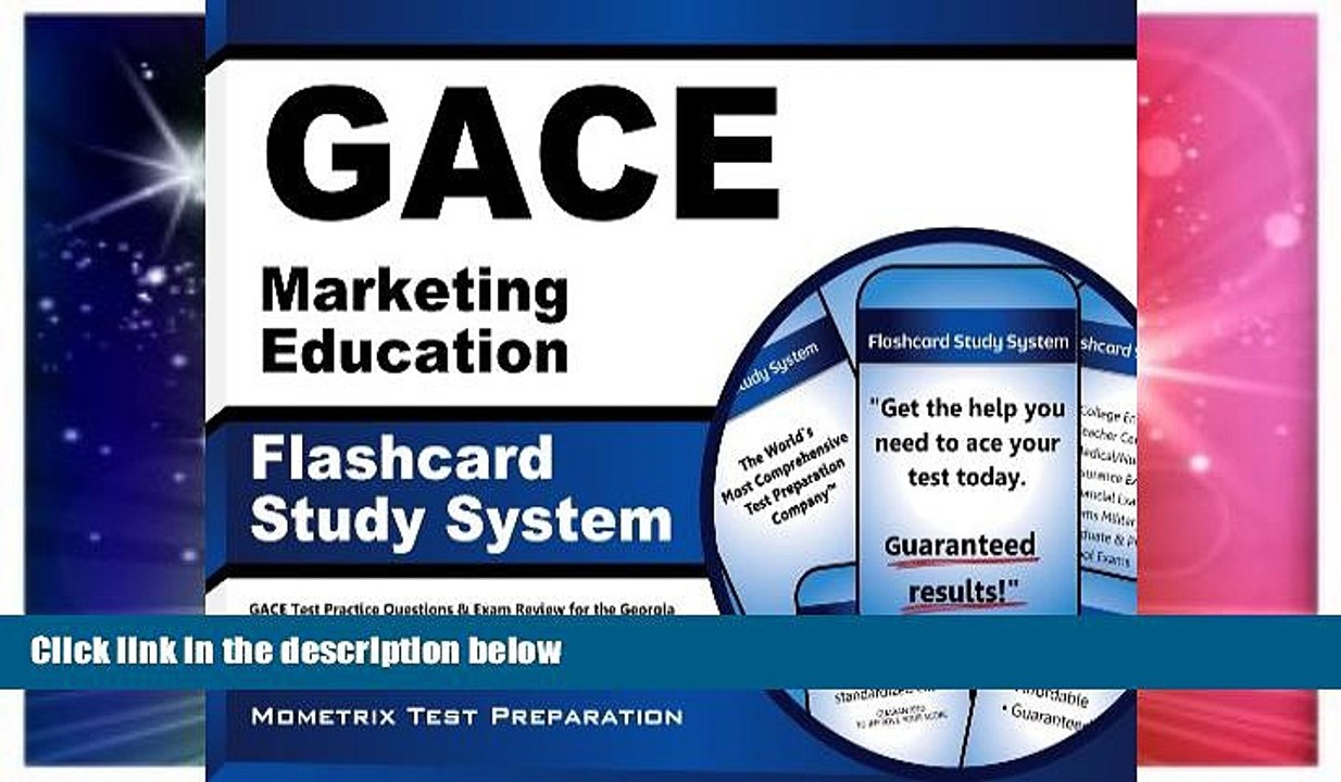 Big Deals  GACE Marketing Education Flashcard Study System: GACE Test Practice Questions   Exam
