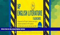 Big Deals  CliffsNotes AP English Literature Flashcards  Best Seller Books Best Seller