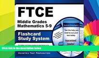 Big Deals  FTCE Middle Grades Mathematics 5-9 Flashcard Study System: FTCE Test Practice