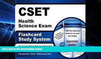 Big Deals  CSET Health Science Exam Flashcard Study System: CSET Test Practice Questions   Review