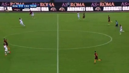 4-0 Edin Džeko Second Goal HD - AS Roma 4-0 Crotone - HD (21.09.2016)