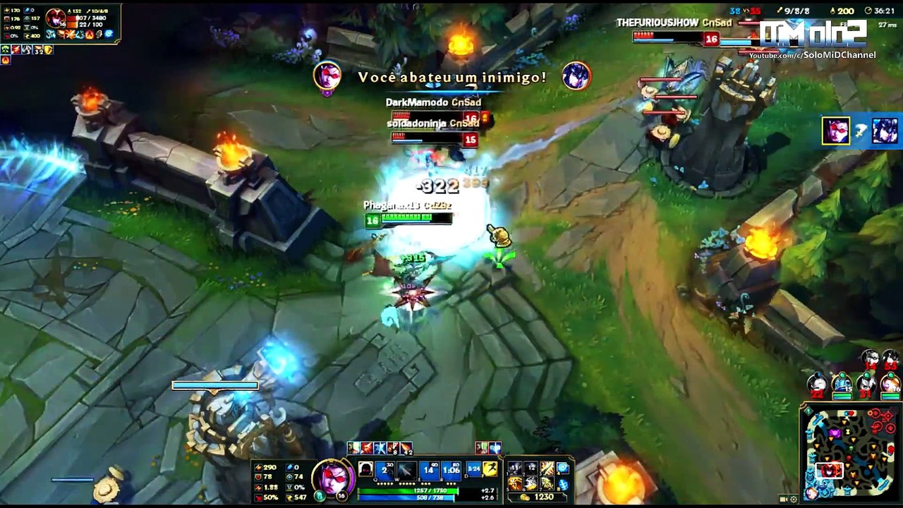 LoL Best Moments #94  Kled 1vs5 Pentakill   League of Legends