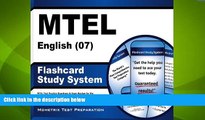 Big Deals  MTEL English (07) Flashcard Study System: MTEL Test Practice Questions   Exam Review