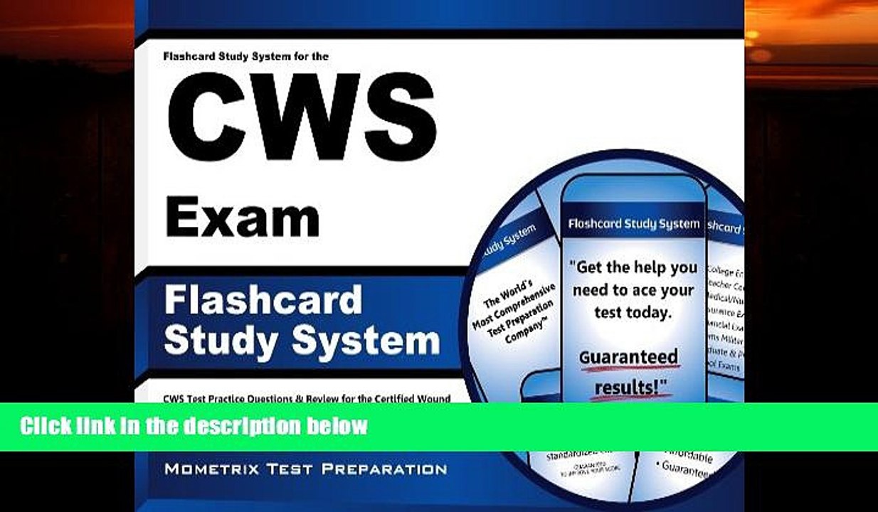 Big Deals  Flashcard Study System for the CWS Exam: CWS Test Practice Questions   Review for the