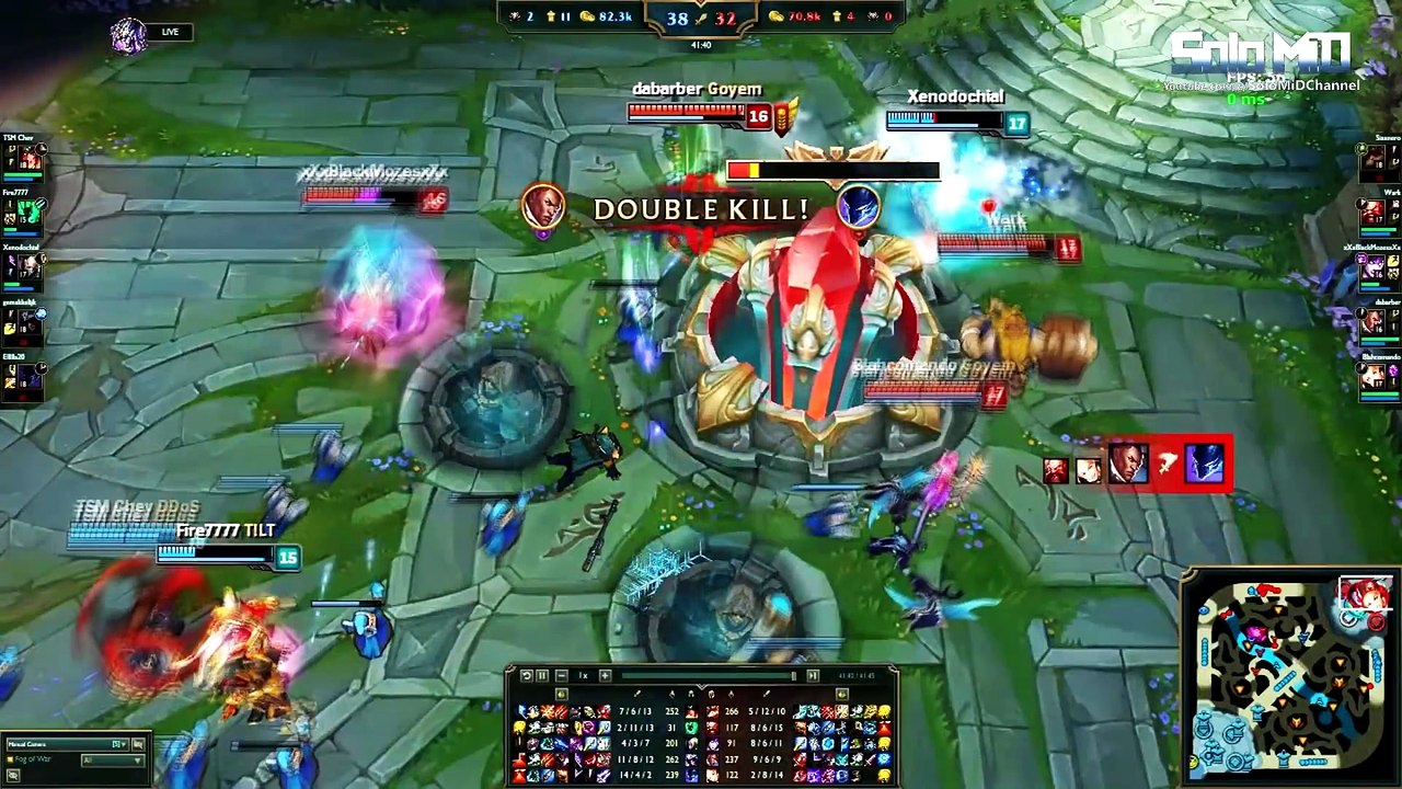 LoL Best Moments #97  Assassin Bard one Shot   League of Legends (SoloMiD)