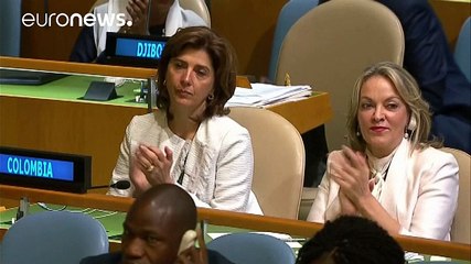 Le président colombien à l'ONU : "la guerre est finie"