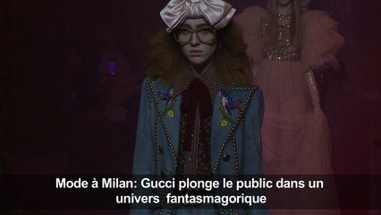 Mode à Milan: le monde enchanté de Gucci