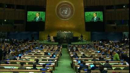 Colombian leader tells UN: 'One fewer war on planet'