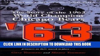 [PDF] 63: The Story of the 1963 World Championship Chicago Bears Popular Collection