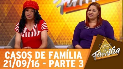 O problema não é ser gay, o problema é querer que todo mundo saiba! - 21.09.16 - Parte 3