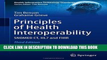 [PDF] Principles of Health Interoperability: SNOMED CT, HL7 and FHIR Full Online